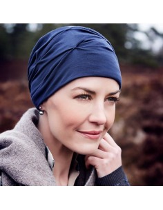 Turbante B.B. Becca Azul oscuro Christine Headwear