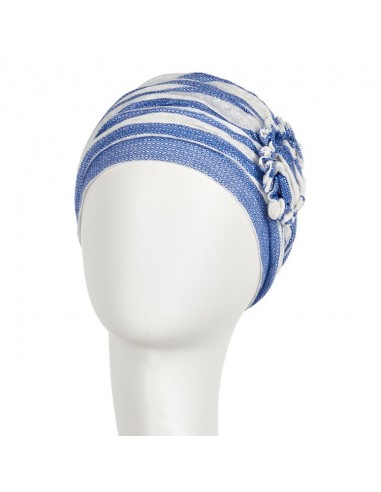 Turbante Ahava de Lino estampado griego antiguo 407 bus