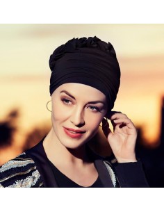 Turbante Oncológico Nadi rojo Christine Headwear 2