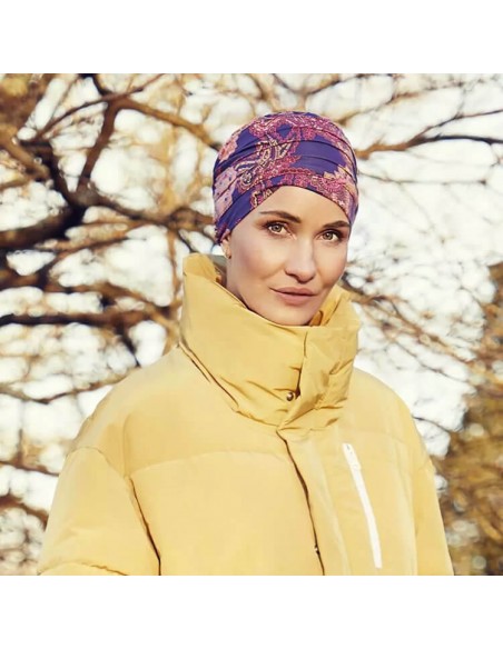 Yoga estampado Gorro oncologico Christine Headwear