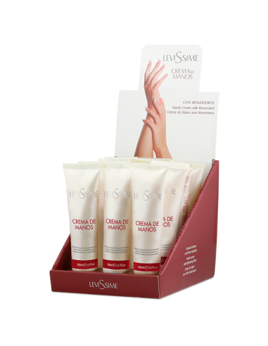 Crema de manos con resveratrol Levissime