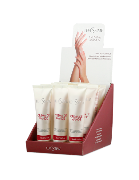 Crema de manos con resveratrol Levissime